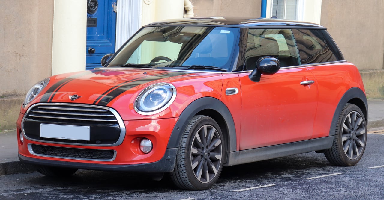 Mini Cooper — representative fleet photography