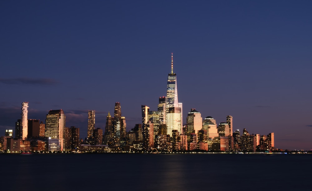 New York skyline and city scenery